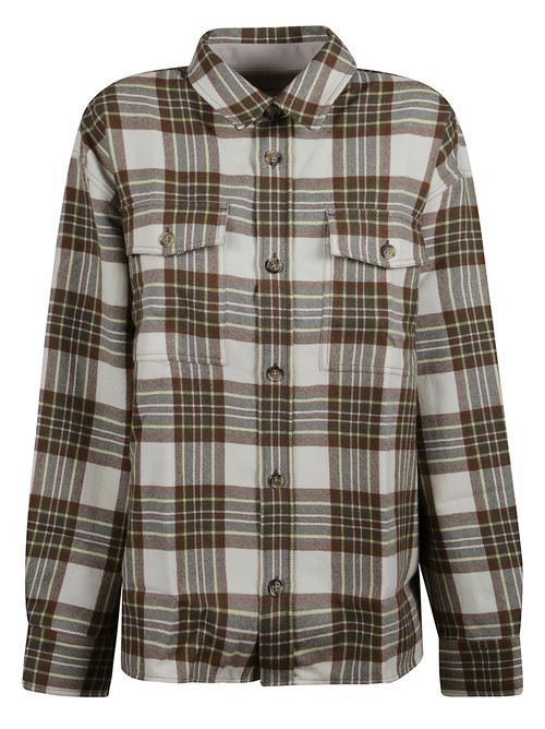 Checked shirt AMI PARIS | USH771DWV00942186